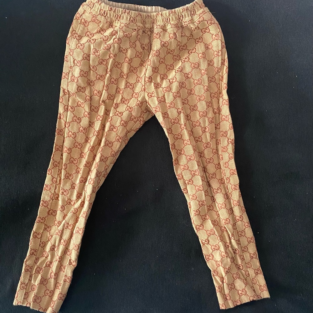 Gucci kids gg print pants size 6 only worn once
